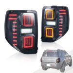 Rear Taillight Assembly for Ford Bronco Sport 20 20-2023 LED Light Guide Taillamp Service Brake Turn Signal Reversing Fog Lamp