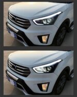 Car Styling Headlight For Hyundai ix25 2014-20 17 LED Signal Front Headlights Replacement DRL Daytime Light - Image 5