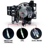 LED Headlights For Toyota CRUISER FJ 20 07-20 20 DRL Front Lamp Headlight Assembly Signal Turn High low Beam Car Lamps - Image 4
