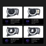 LED Headlight for Land Rover Defender 90 111 20 20-2023 High Beam LED Front DRL Turn Signal Lights Assembly - Image 3