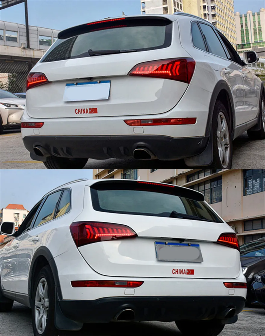 Automotive Accessories Tail Lamp for Audi Q5 Q5L LED Tail Light 20 08-20 18 Q5 Q5L Rear Fog Brake Turn Signal