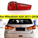 For Mitsubishi ASX LED Taillight 2011-20 18 ASX Tail Light Brake Stop Warning Turn Signal Reflector Lamp
