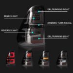 Car Styling Rear Light For Toyota Hilux 20 15-2021 DRL Running Lights LED Sequential Turn Signal Taillight Brake Reverse - Image 5