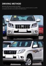Headlight all LED for Toyota Prado LED Headlight Projector Lens 2010-2013 Front Drl Signal Driving Lamp - Image 5