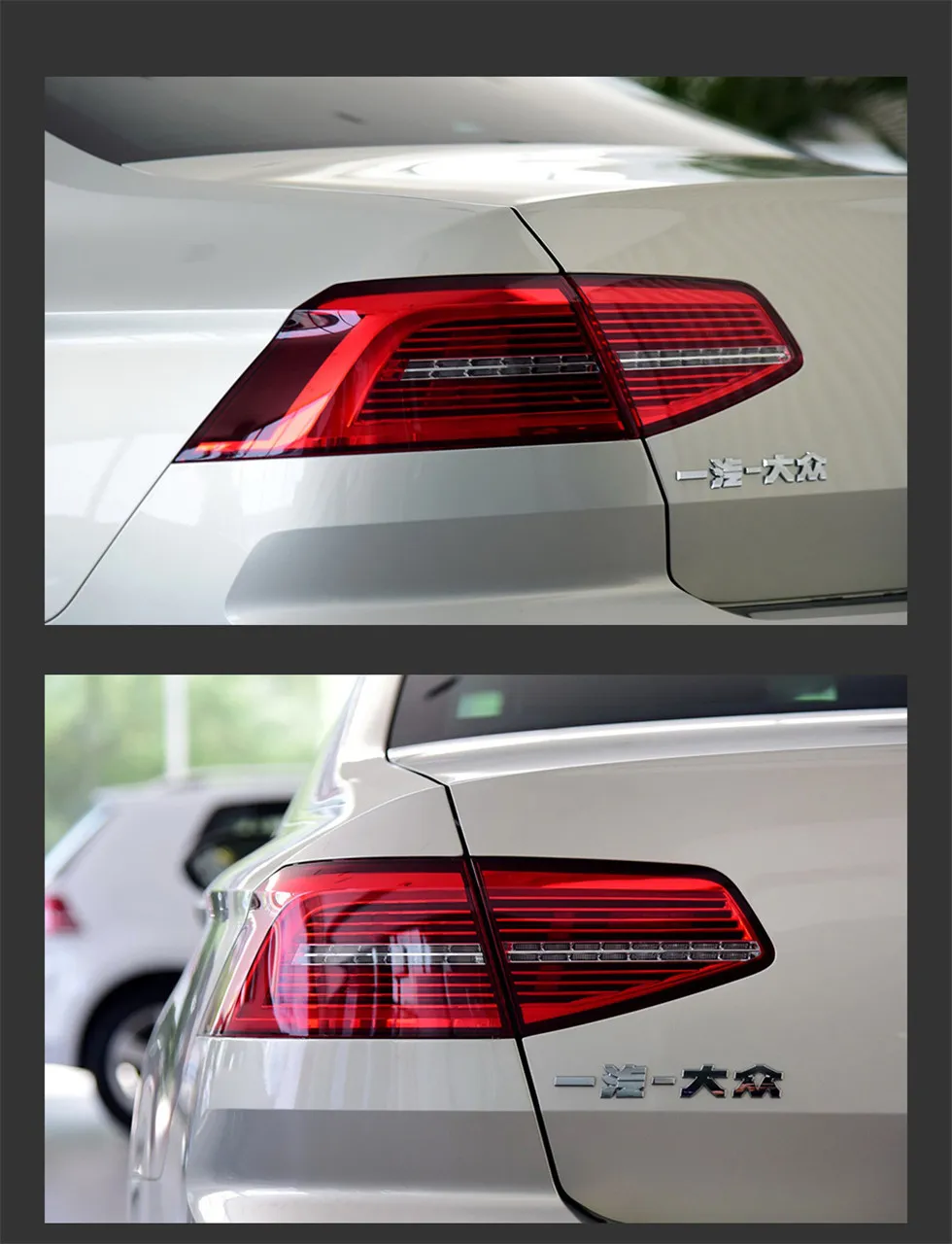 Car Taillights For Passat B8 20 16-20 19 Original Type With Sequential Turn Signal No Animation Brake Reverse Lamp