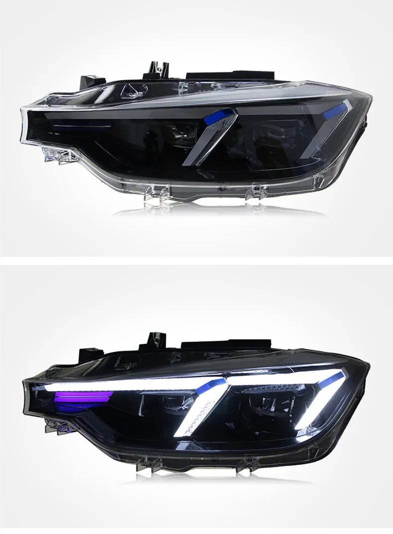 Full LED Headlight for BMW 3series F30/F35 20 13-20 18 320 325 DRL Dynamic Signal Daytime Headlamp Accembly
