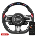 Carbon Fiber Customized Racing Wheels for Ford Mustang 2019-in Steering Wheel Auto Accessories - Image 9