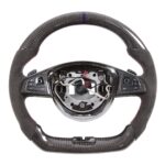 Real Carbon Fiber Steering Wheel For Mercedes Benz W205 S205 S213 W213 X156 C117 X117 C E GLA CLA GLE A45 C63 E63 GLE63 - Image 5