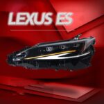 New Matrix Headlights for Lexus ES 20 15-2023 LED Headlamp 4-eye Front Driving Lights Turn Signal Car Light Accessory