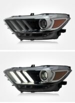 LED Headlights For Ford Mustang 20 15-20 17 LED Daytime Lights Front Lamp LED Headlight Turn Signal Light - Image 5