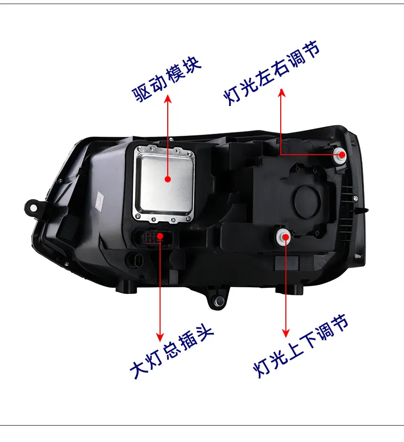 Car Lights for VW Multivan T5 LED Headlight Projector Lnes 20 14-20 19 Head Lamp Animation Dynamic Signal DRL Auto Accessories