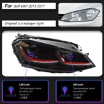 Car LED Daytime Running Lights For VW golf 7 MK7 LED Head Light 2013-20 17 Headlight 7.5 GTI Low Beam Front Lamp - Image 7