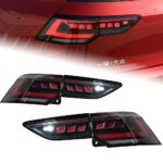 Taillights Assembly for Golf 8 20 20-2024 MK8 LED Tail Light Golf MK8 Rear Stop DRL Brake Reversing Light