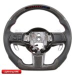 LED Performance Steering Wheels Display Compatible for Mazda RX8 II Real Carbon Fiber - Image 4