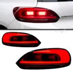 LED Taillight for VW Scirocco 20 09-20 16 LED Tail Lamp Rear Reverse Lamp Fog Brake Dynamic Smoke Turn Light - Image 2