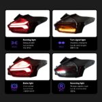 Car Styling Taillight For Ford Tail Lights Focus 20 15-20 17 LED Dynamic Turn Signal Brake Reverse Assembly - Image 3