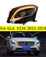 LED Headlights For Mercedes Benz GLA 2015-2019 Front Light X156 GLA180 GLA200 GLA250 GLA45 Daytime Lights Modification High Configuration Upgrade Headlight Assembly