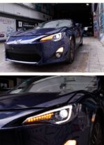 For Toyota GT86 20 12-20 18 Headlamp Assembly Modified with LED Daylight Streaming Turn Signal Subaru For BRZ Xenon Lamp - Image 3