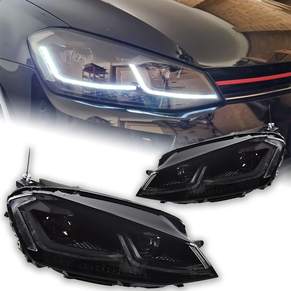 f0e58ec4-4246-44bc-a9ed-b99cda7d4e84 LED Headlight for VW Golf 7.5 20 13-20 20 Golf 7 Headlights DRL Hid Head Lamp Dynamic Signal Bi Xenon light - Image 1
