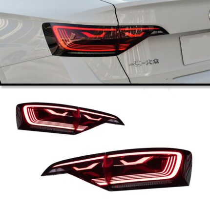 Auto Taillights For VW Jetta Taillight 20 19-2024 Brake Light DRL Dynamic Turn Signal LED Tail lights Assembly