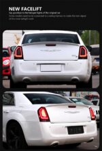 Car Tail Light for Chrysler 300C Taillight 2011-2014 Taillights LED DRL Running Lights Fog Lights Rear Parking Lamp - Image 5