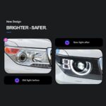 Car Headlight for Toyota Land Cruiser 2007-20 15 LC200 Headlight Assembly Light Turn Signal LED Car Head Lamp - Image 3