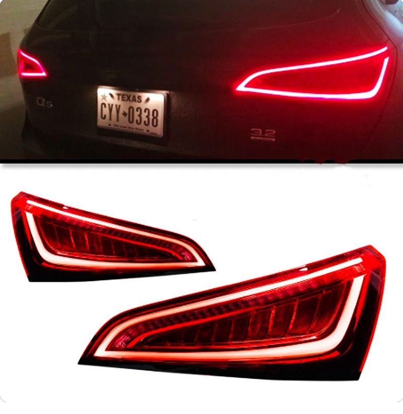 f524927e-635e-4612-adaa-81ebd6ec14eb Auto Parts For Q5 Tail light 2008-20 18 Q5L Full LED Styling LED Running Lights Sequential Signal Brake Reverse Taillight - Image 1