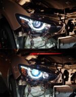 Car DRL Head Light Parts For Mazda 6 Atenza 20 13-20 16 LED Lamps High Beam Turn Signal Headlights - Image 3