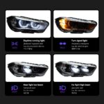 LED Headlights For BMW X1 F48 20 16-20 19 F49 LED Daytime Lights Front Lamp LED Headlight Turn Signal Light - Image 3