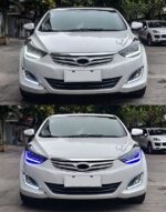 LED Head Light Parts For Hyundai Elantra 20 11-20 16 Front Headlights Replacement DRL Daytime light Accessories - Image 5