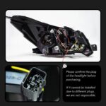 Head Lamp For Subaru Forester Headlights 2013-20 16 Upgrade Styling LED Daytime Lights DRL Turn Signal High Beam - Image 4
