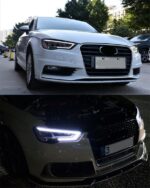 Car HeadLights For Audi A3 8V Sedan Sportback 2013-20 16 S3 LED Auto Headlight Assembly Upgrade Bicofal Lens Front Lamp - Image 4