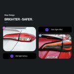 Car Styling Taillight for Toyota Vios LED Tail Light 20 18-2023 Rear Reverse DRL Turn Signal Brake Lamp Accessory - Image 4