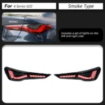 BMW G32 20 20-2023 G82 G22 M4 GTS 425i 430i Running Light Turn Signal Brake Light Stop Light LED Tail Lamp Assembly - Image 6