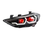 Car LED Headlight Assembly For Elantra Front Headlights Replacement 20 16-20 20 BMW Type DRL Daytime Light - Image 2