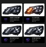 Auto Styling LED Light Bulb Headlights For Benz E-Class W212 W211 20 09-20 16 DRL Daytime Running Lights - Image 4