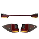 LED Through Taillight For Lexus RX Series 20 16-20 22 Rear Tail Light Dynamic Turn Signal Reverse Brake Indicator - Image 2