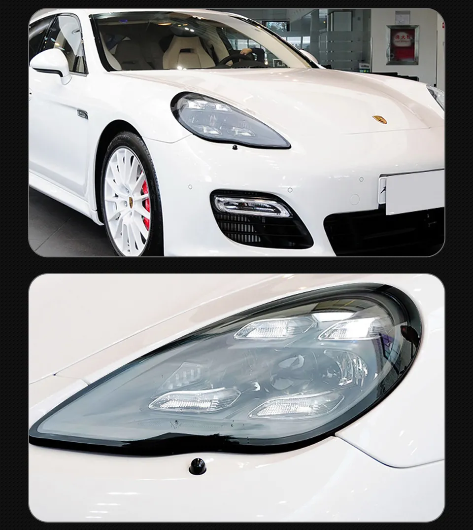 Car Light Assembly for Porsche Panamera 970 Headlights 2010-2013 Upgrade PLDS Style LED Headlights Plug n Play