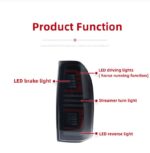 Car Taillight Assembly For Toyota Prado LC90 LC95 3400 1996-2002 LED Street Turn Signal Lights Accessory - Image 5