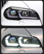 Headlight For BMW X5 E70 20 07-20 13 Head Lights Double L 20 22 Style LED Daytime Running Lights Front Signal Lamp - Image 3