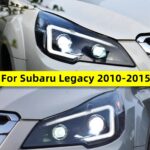 Car Head Lights for Subaru Legacy 2010-20 15 Outback Upgrade LED DRL Dynamic Signal Lamp Head Light Assembly