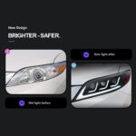 Auto Head Lamp for Toyota Sienna Headlights 2011-20 19 Sienna LED Headlight DRL Signal Hid Bi Xenon Lights - Image 3