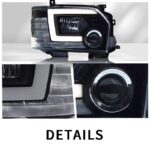 Car Tuning Front Headlights For Toyota Hiace 2005-20 18 Headlight LED Running Lights Bi-Xenon Beam Fog Lights - Image 5