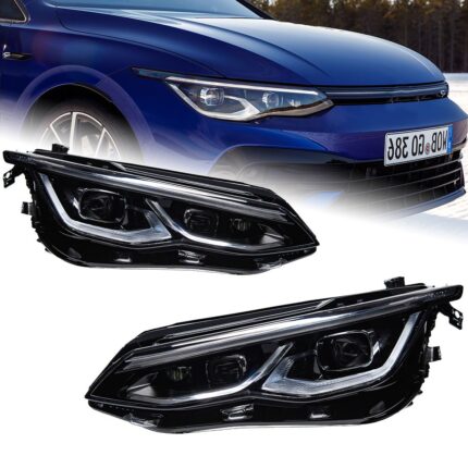 Headlight Assembly for VW Golf 8 MK8 LED Headlight 20 21-20 24 Golf8 DRL Dynamic Signal Head Lamp