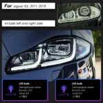 Car Head lamp for Jaguar XJL Headlights 20 11-20 19 XJ XF XE Headlights DRL Turn Signal High Beam Daytime Lights - Image 6