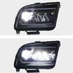 Car Headlights for Ford Mustang 2005-2010 LED Head Lamp Mustang Upgrade Headlight High Beam Turn Signal Light - Image 4