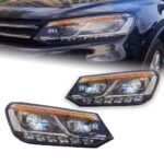 Car Headlights For VW Touareg 2011-20 15 LED Head Lamps LED light Source Daytime Running Lights Dynamic Turn - Image 2