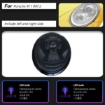Car LED Headlight For Porsche 997.1 997.2 2005-2012 911 Front Lamp LED Signal Light Head Lights Assembly - Image 7