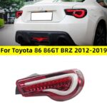 Car Lights For Toyota 86 86GT BRZ 2012-20 19 LED Auto Taillight Assembly Upgrade All New Design Dynamic Signal Lamp Accessories