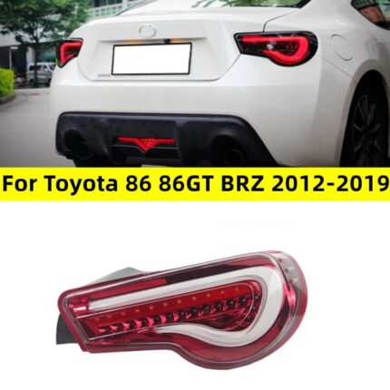 Car Lights For Toyota 86 86GT BRZ 2012-20 19 LED Auto Taillight Assembly Upgrade All New Design Dynamic Signal Lamp Accessories